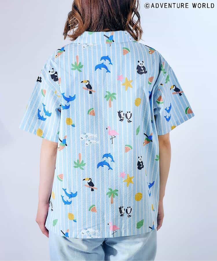 Japanese children's clothing apres les cours x Adventure World parent-child shirt ML adult summer TOPS 