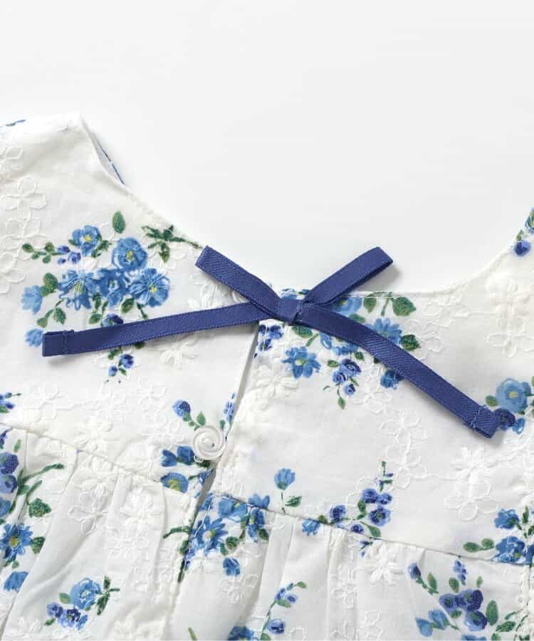 Japanese children's clothing apres les cours floral top 80-140cm girls summer TOPS 