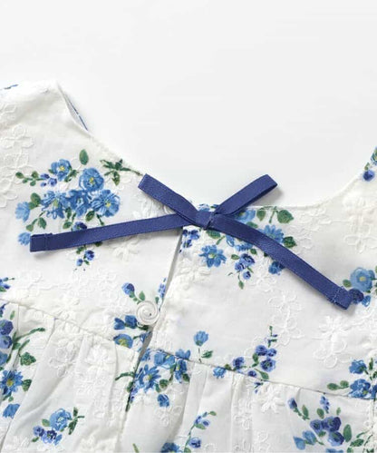 Japanese children's clothing apres les cours floral top 80-140cm girls summer TOPS 