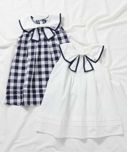 Japanese children's clothing apres les cours bow sailor style dress 80-140cm girls summer dresses 