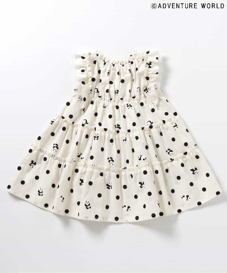 Japanese children's clothing apres les cours x Adventure World lace vest dress 80-130cm girls summer dresses 