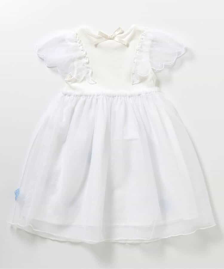 Japanese children's clothing apres les cours Shellmotif shell star mesh dress 80-140cm girls summer dresses 
