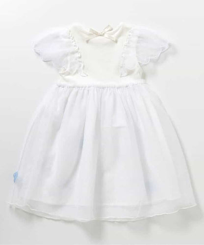 Japanese children's clothing apres les cours Shellmotif shell star mesh dress 80-140cm girls summer dresses 