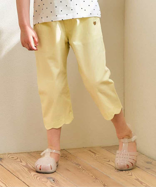 Japanese children's clothing apres les cours contact cool lace casual pants 80-140cm girls summer PANTS 
