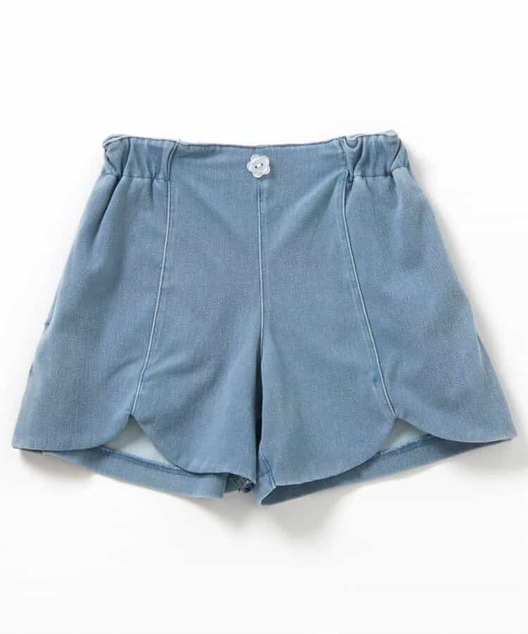 Japanese children's clothing apres les cours floral pocket shorts 80-140cm girls summer PANTS 