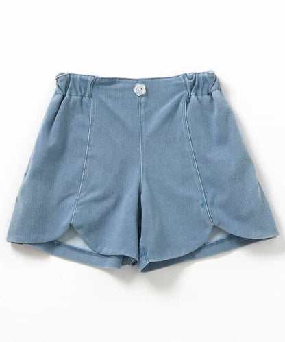 Japanese children's clothing apres les cours floral pocket shorts 80-140cm girls summer PANTS 