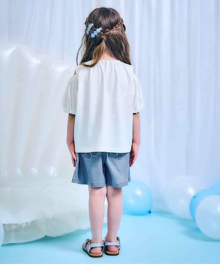 Japanese children's clothing apres les cours floral pocket shorts 80-140cm girls summer PANTS 