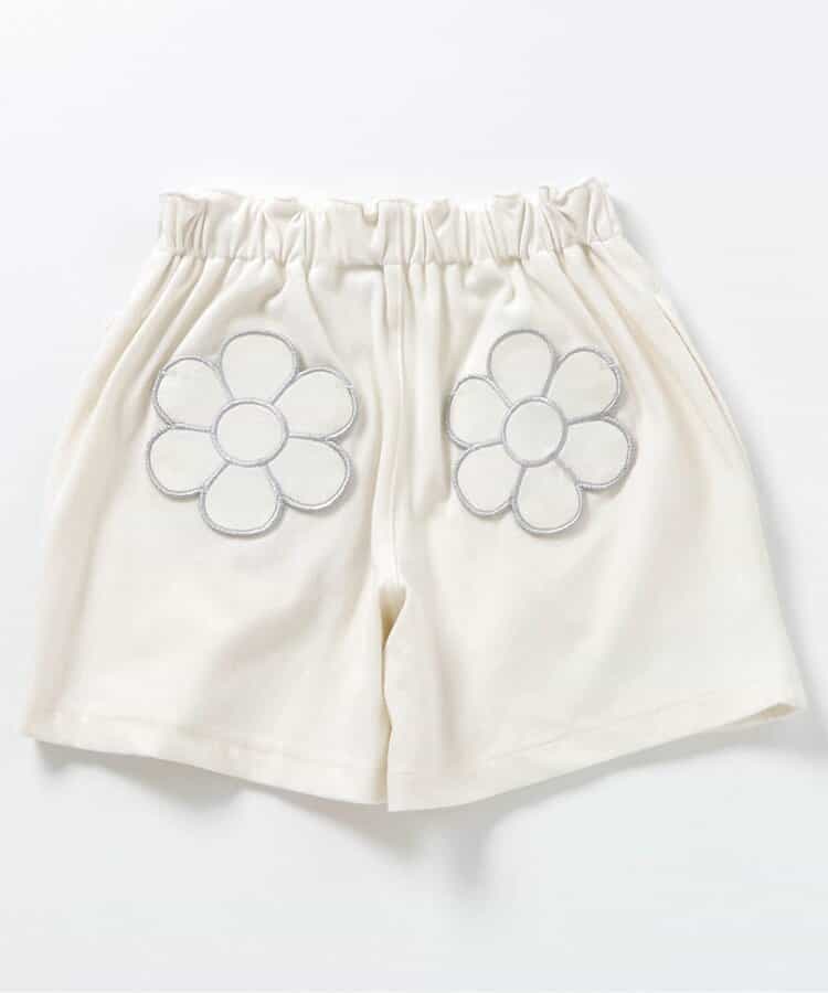 Japanese children's clothing apres les cours floral pocket shorts 80-140cm girls summer PANTS 