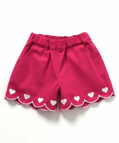 Japanese children's clothing apres les cours casual heart-shaped pocket shirt 80-130cm boys/girls summer TOPS 