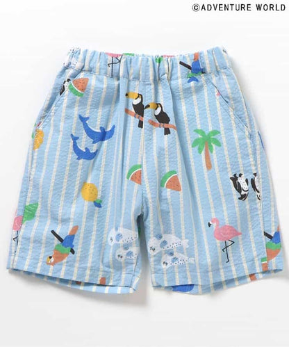 Japanese children's clothing apres les cours x Adventure World casual shorts 80-130cm boys' summer PANTS 