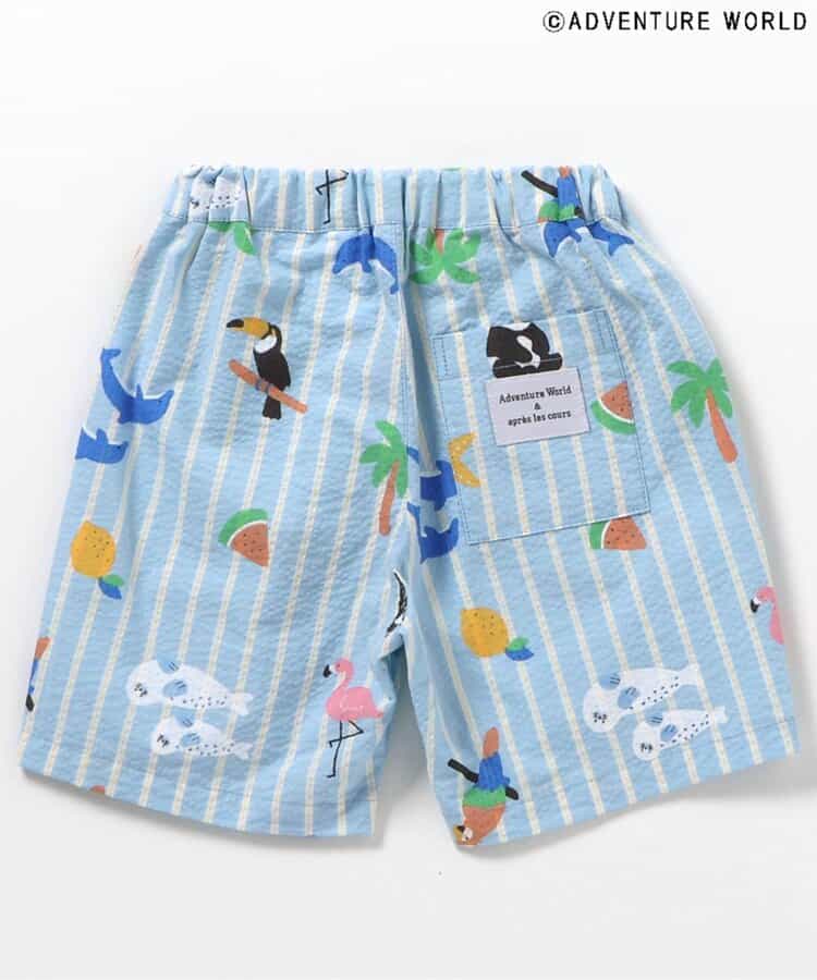 Japanese children's clothing apres les cours x Adventure World casual shorts 80-130cm boys' summer PANTS 