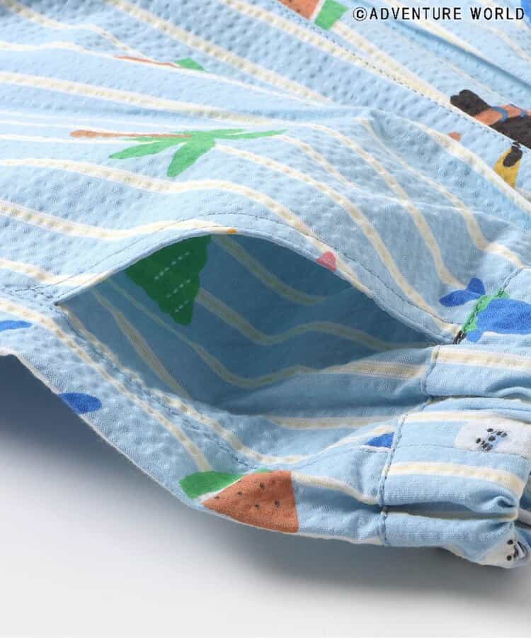 Japanese children's clothing apres les cours x Adventure World casual shorts 80-130cm boys' summer PANTS 