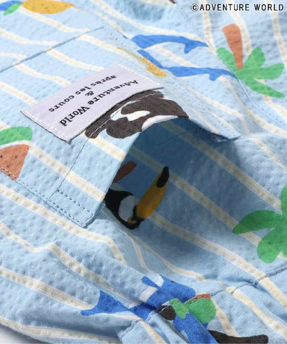 Japanese children's clothing apres les cours x Adventure World casual shorts 80-130cm boys' summer PANTS 