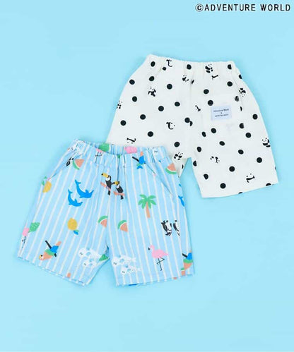 Japanese children's clothing apres les cours x Adventure World casual shorts 80-130cm boys' summer PANTS 