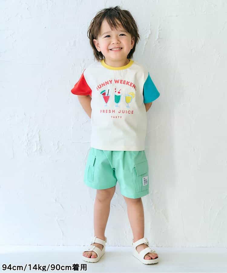 Japanese children's clothing apres les cours amphibious waterproof series beach shorts/casual shorts 80-130cm boys' summer PANTS summer swimming swimsuit special edition 