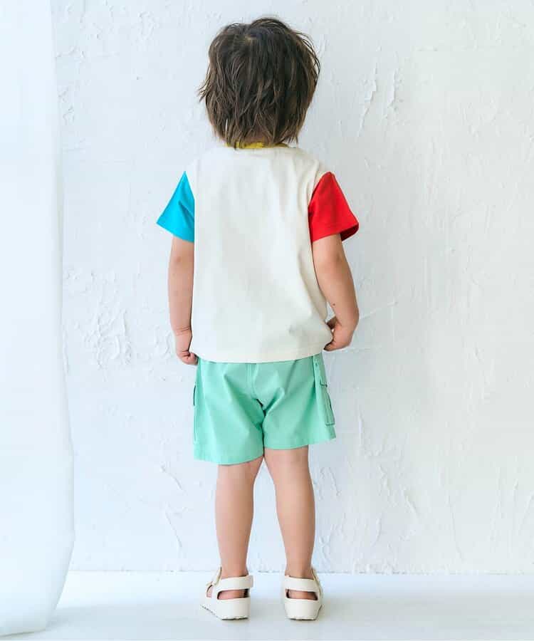 Japanese children's clothing apres les cours amphibious waterproof series beach shorts/casual shorts 80-130cm boys' summer PANTS summer swimming swimsuit special edition 