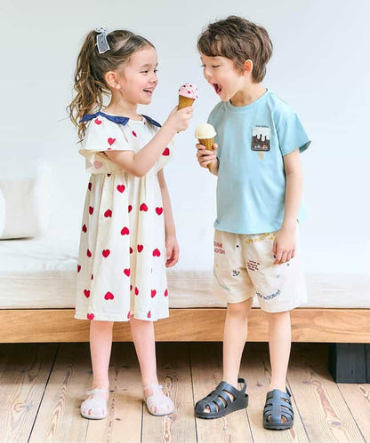 Japanese children's clothing apres les cours amphibious beach shorts/casual shorts 80-130cm boys' summer PANTS summer swimming swimsuit special edition 