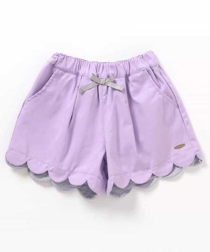 Japanese children's clothing apres les cours scalloped shorts 80-140cm girls summer PANTS 