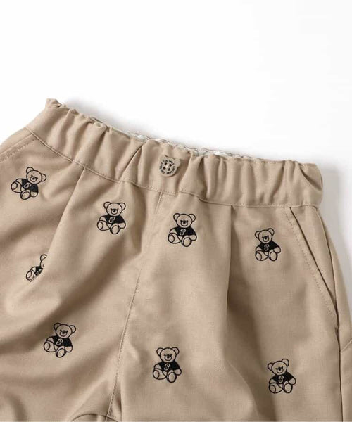 日本童裝 apres les cours × tiny bear 休閒短褲 80-120cm 男童款 夏季 PANTS