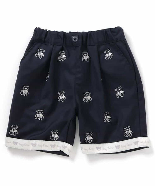 日本童裝 apres les cours × tiny bear 休閒短褲 80-120cm 男童款 夏季 PANTS