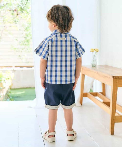日本童裝 apres les cours × tiny bear 休閒短褲 80-120cm 男童款 夏季 PANTS