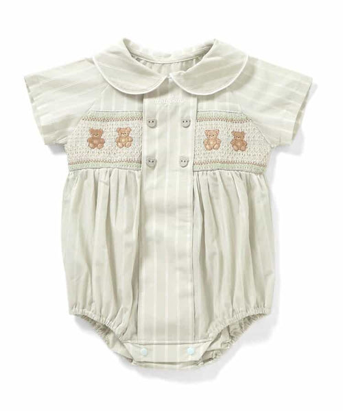 日本童裝 apres les cours × tiny bear 連衣 80-130cm 女童款 初生嬰兒 夏季 Jumpsuit