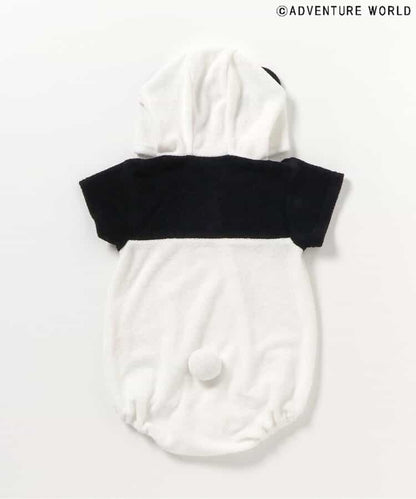 Japanese children's clothing apres les cours x Adventure World cool contact cute panda jumpsuit 70-80cm boys/girls newborn summer jumpsuit 
