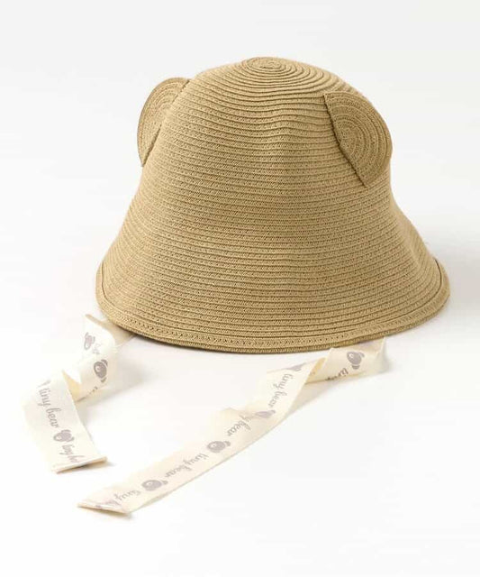 Apres les cours × tiny bear UV protection straw hat 48-52cm hat series 