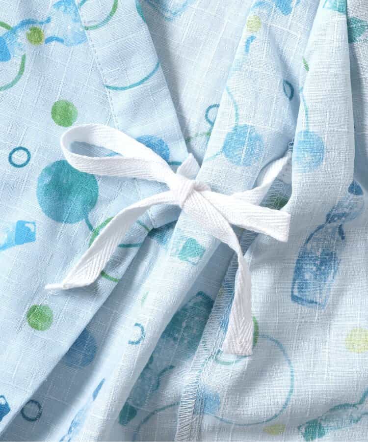 Japanese children's clothing apres les cours Jinbei Japanese kimono 70-80cm boys' newborn baby summer jumpsuit Japanese summer festival special edition 