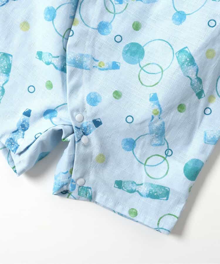 Japanese children's clothing apres les cours Jinbei Japanese kimono 70-80cm boys' newborn baby summer jumpsuit Japanese summer festival special edition 