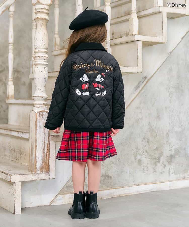 日本童裝 apres les cours x Disney 2Way 雙面兩著 夾棉外套 80-130cm 男童款/女童款 秋季 (適合初秋、香港平均溫度、寒冷天氣、溫度低天氣）OUTERWEAR