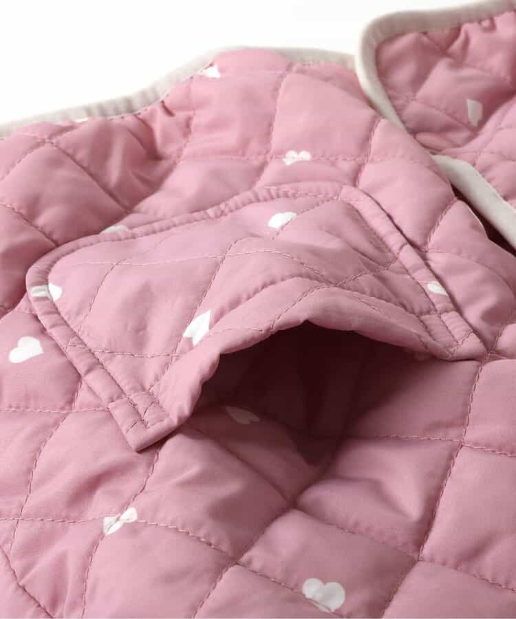 日本童裝 apres les cours 2Way 雙面兩著 心形口袋外套 80-140cm 女童款 秋季 (適合初秋、香港平均溫度、寒冷天氣）OUTERWEAR 