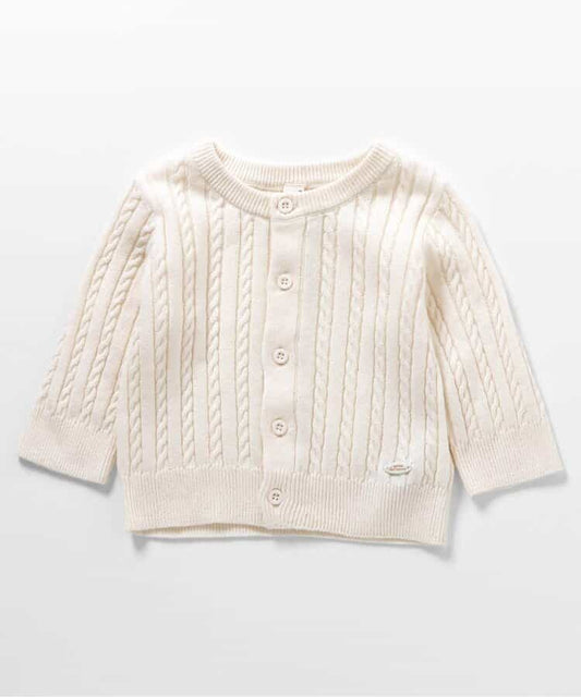 日本童裝 apres les cours 針織外套 70-80cm 女童款 秋季 初生嬰兒 OUTERWEAR