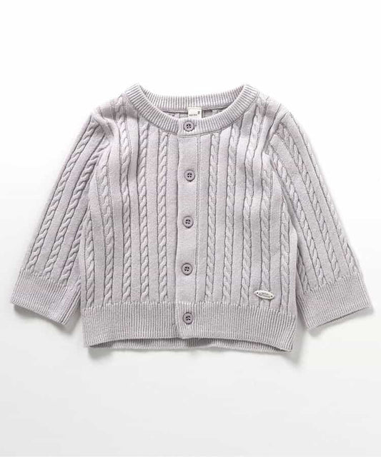 日本童裝 apres les cours 針織外套 70-80cm 女童款 秋季 初生嬰兒 OUTERWEAR