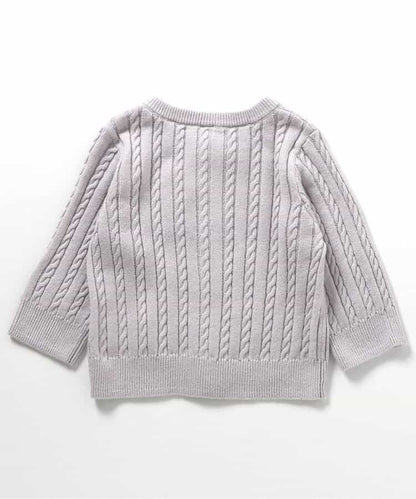 日本童裝 apres les cours 針織外套 70-80cm 女童款 秋季 初生嬰兒 OUTERWEAR