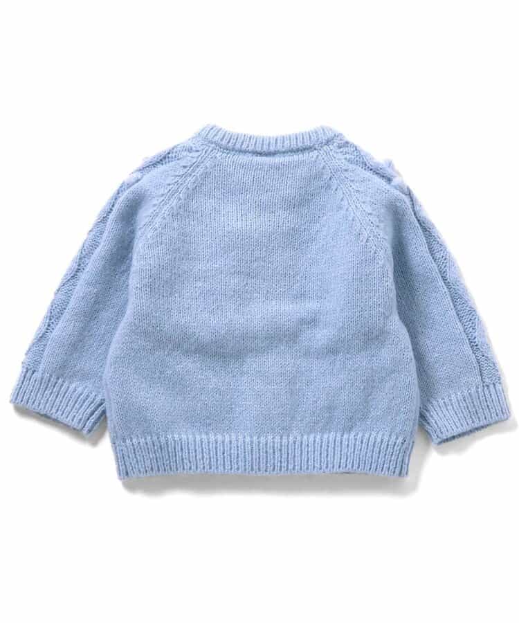 日本童裝 apres les cours 針織外套 70-80cm 女童款 初生嬰兒 秋季 OUTERWEAR