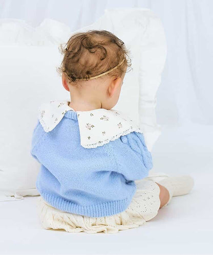 日本童裝 apres les cours 針織外套 70-80cm 女童款 初生嬰兒 秋季 OUTERWEAR