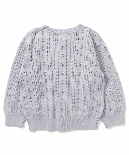 日本童裝 apres les cours 針織外套 80-140cm 女童款 秋季 OUTERWEAR