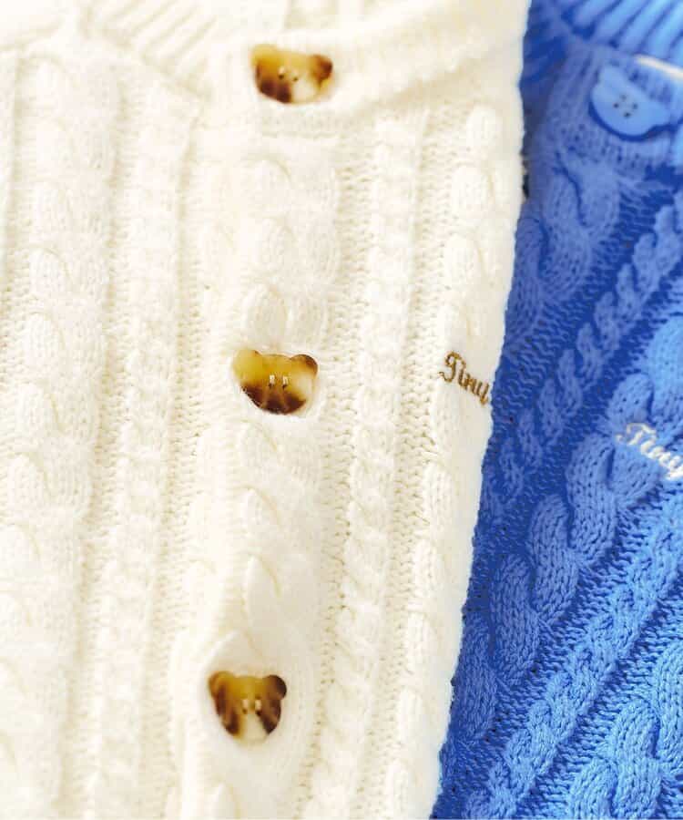 日本童裝 apres les cours x tiny bear 針織外套 80-120cm 男童款/女童款 秋季 OUTERWEAR