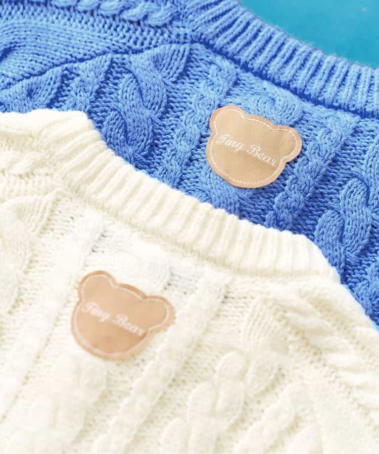日本童裝 apres les cours x tiny bear 針織外套 80-120cm 男童款/女童款 秋季 OUTERWEAR