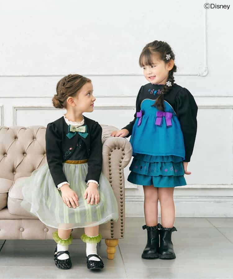 日本童裝 apres les cours x Disney 公主短禮服外套 80-130cm 女童款 秋季 OUTERWEAR