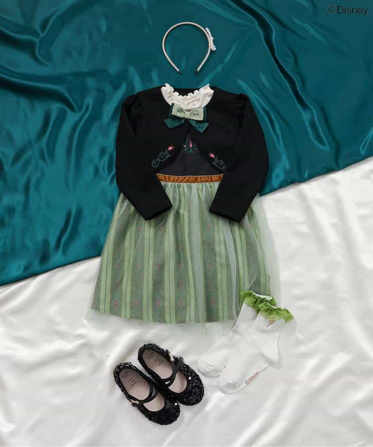 日本童裝 apres les cours x Disney 公主短禮服外套 80-130cm 女童款 秋季 OUTERWEAR