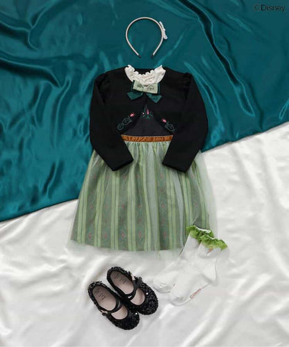 日本童裝 apres les cours x Disney 公主短禮服外套 80-130cm 女童款 秋季 OUTERWEAR