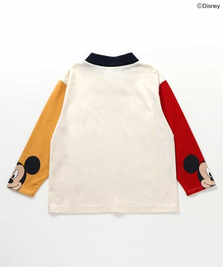 日本童裝 apres les cours x Disney polo上衣 80-130cm 男童款/女童款 秋季 TOPS 聖誕紅/新年紅