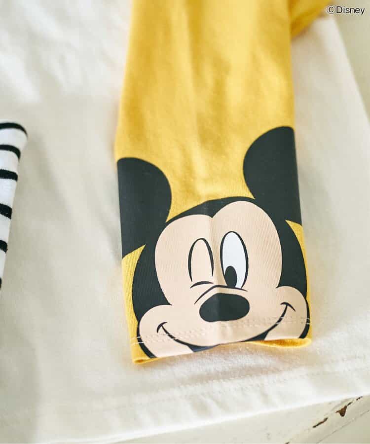 日本童裝 apres les cours x Disney polo上衣 80-130cm 男童款/女童款 秋季 TOPS 聖誕紅/新年紅