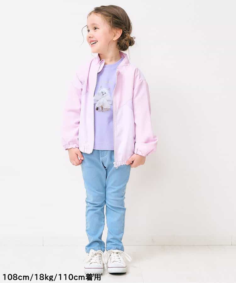日本童裝 apres les cours 貓咪和公主圖案上衣 80-140cm 女童款 秋季 TOPS