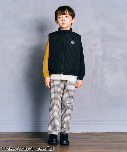 日本童裝 apres les cours 字母華夫格上衣 80-130cm 男童款/女童款 秋季 TOPS