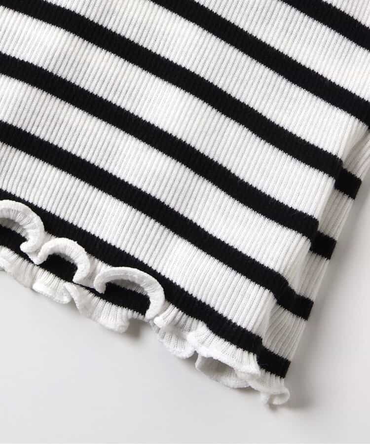 日本童裝 apres les cours 柔和羅紋上衣 80-140cm 女童款 秋季 TOPS