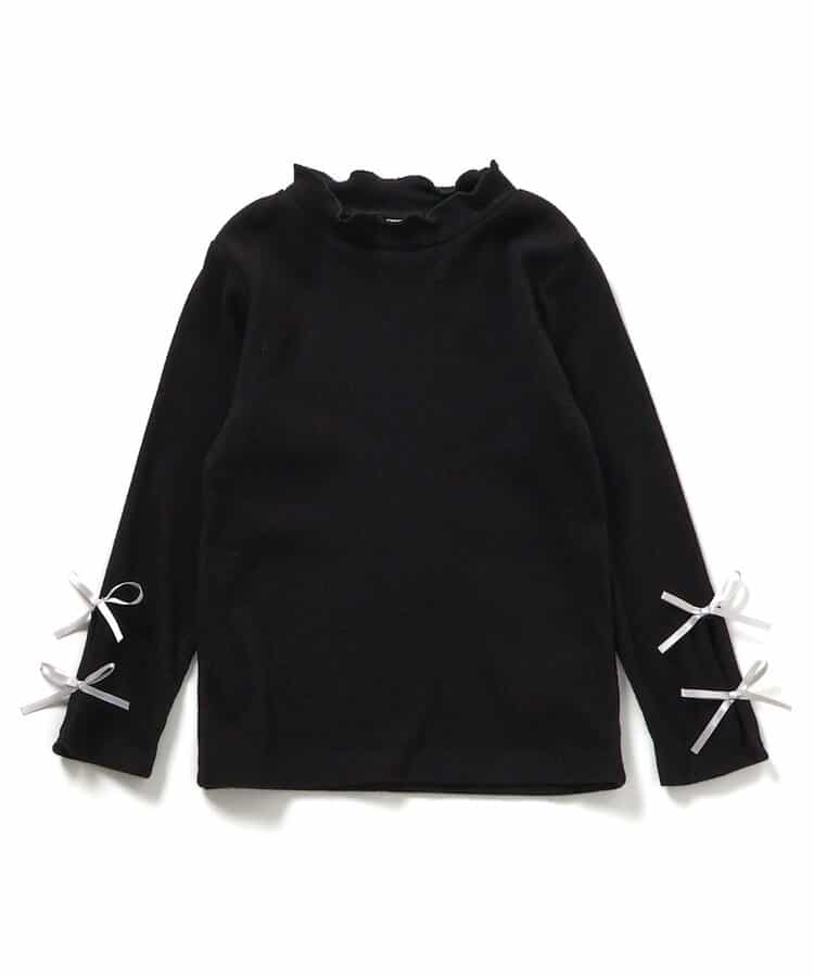 日本童裝 apres les cours 蝴蝶結袖上衣 80-140cm 女童款 秋季 TOPS