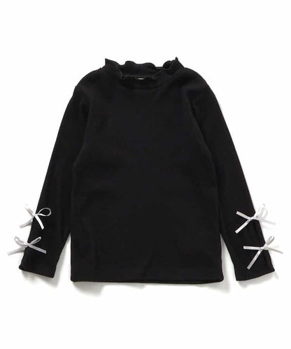 日本童裝 apres les cours 蝴蝶結袖上衣 80-140cm 女童款 秋季 TOPS